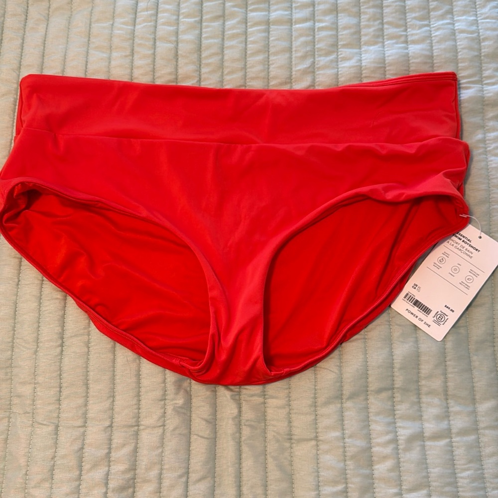 Athleta Essential Swim Boyshort XL NWT